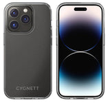 Cygnett AeroShield Apple iPhone 14 Pro Clear Protective Case - (CY4159CPAEG), Slim, Raised Edges, TPU Frame, Hard-Shell Back, Scratch Resistant