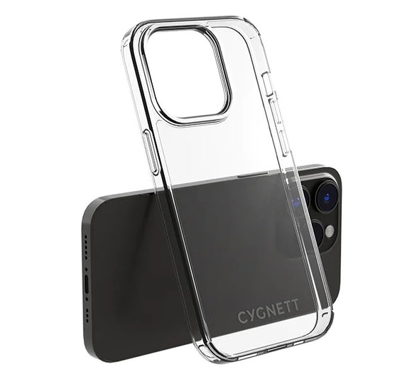 Cygnett AeroShield Apple iPhone 14 Pro Clear Protective Case - (CY4159CPAEG), Slim, Raised Edges, TPU Frame, Hard-Shell Back, Scratch Resistant