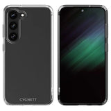 Cygnett AeroShield Samsung Galaxy S23 5G (6.1") Clear Protective Case - (CY4461CPAEG), Slim, Raised Edges, TPU Frame, Hard-Shell Back, Anti-Yellowing