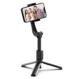 Cygnett Go Create Bluetooth Selfie Stick - (CY4474UNSES), Rechargeable Remote,Smartphone Cradle,360° Rotation,Foldable,Built in Tripod,Extendable Pole