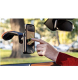 Cygnett MagDrive Magnetic Car Window Mount Fixed Arm - (CY4616WLCCH), Adjustable View, Ultra-Strong, Use in Window or on Dash, MagSafe Compatible