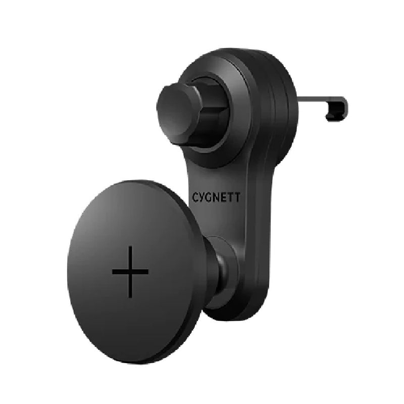 Cygnett MagDrive Magnetic Car Vent Mount - (CY4627WLCCH), Adjustable Secure Hook, Magnetic Ring,MagSafe Compatible,360˚ Rotating Arm, 2 Years Warranty