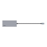 Belkin Connect USB-C® 7-in-1 Multiport Adapter - Grey (INC009btSGY), 2xUSB-A 1xUSB-C 100W Power Delivery 1xGbE 1xSD 1xMicro SD 4K HDMI 2YR