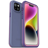 OtterBox FRE Magsafe Apple iPhone 14 Plus Case Purple - (77-90171), DROP+ 5X Military Standard,2M WaterProof,Built-In Screen Protector,360° Protection