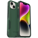 OtterBox Commuter Apple iPhone 14 Plus Case Trees Company (Green) - (77-88417), Antimicrobial,DROP+ 3X Military Standard, Dual-Layer,Raised Edge,7 Yrs