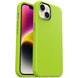 OtterBox Symmetry+ MagSafe Apple iPhone 14 / iPhone 13 Case Lime All Yours (Green) - (77-89032), Antimicrobial,DROP+ 3X Military Standard,Raised Edges