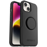 OtterBox Otter + Pop Symmetry Apple iPhone 14 / iPhone 13 Case Black - (77-89684), Antimicrobial, DROP+ 3X Military Standard, Swappable PopGrip