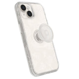 OtterBox Otter + Pop Symmetry Clear Apple iPhone 14 / iPhone 13 Case Flower Of The Month (Clear) - (77-89714),Antimicrobial,DROP+ 3X Military Standard