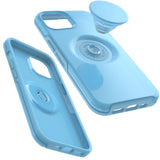 OtterBox Otter + Pop Symmetry Apple iPhone 14 / iPhone 13 Case You Cyan This? (Blue) - (77-89708), Antimicrobial, DROP+ 3X Military Standard