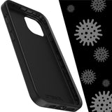 OtterBox Symmetry Apple iPhone 14 / iPhone 13 Case Black - (77-88482), Antimicrobial, DROP+ 3X Military Standard, Raised Edges, Ultra-Sleek,7 Yrs