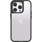 OtterBox React Apple iPhone 14 Pro Case Black Crystal (Clear/Black) -(77-88890),Antimicrobial,DROP+ Military Standard,Hard Case,Soft Grip,7 Yrs