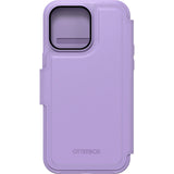 OtterBox Folio MagSafe Apple iPhone 14 Pro Max Case Purple - (77-90230), Strong Magnetic Alignment, Cards Slots, Protects Screen, Synthetic Leather