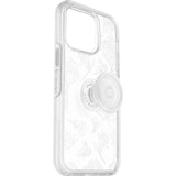 OtterBox Otter + Pop Symmetry Clear Apple iPhone 14 Pro Max Case Flower Of The Month (Clear) - (77-89736), Antimicrobial, DROP+ 3X Military Standard