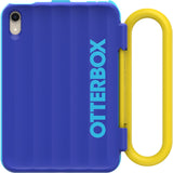 OtterBox EasyClean Apple iPad Mini (8.3") (6th Gen) Case with Screen Protector Blued Together (Blue) - (77-90398), DROP+ Military Standard