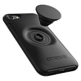 OtterBox Otter + Pop Symmetry Apple iPhone SE (3rd & 2nd Gen) and iPhone 8/7 Case Black - (77-61655), Antimicrobial, DROP+ 3X Military Standard