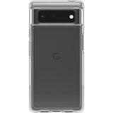 OtterBox Symmetry Clear Google Pixel 6 5G (6.4") Case Clear - (77-84034), Antimicrobial, DROP+ 3X Military Standard, Raised Edges, Ultra-Sleek