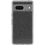 OtterBox Symmetry Clear Google Pixel 7 5G (6.3") Case Stardust (Clear Glitter) - (77-89945), Antimicrobial, DROP+ 3X Military Standard, Raised Edges