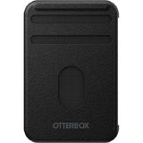 OtterBox Wallet for MagSafe - Shadow Black (77-82593), Soft touch, Durable Synthetic Leather, Strong Magnetic alignment, Detachable wallet