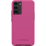 OtterBox Symmetry Samsung Galaxy S22+ 5G (6.6") Case Renaissance Pink - (77-86434), Antimicrobial, DROP+ 3X Military Standard,Raised Edges,Ultra-Sleek