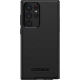 (LS) OtterBox Symmetry Samsung Galaxy S22 Ultra 5G (6.8") Case Black - (77-86438), Antimicrobial, DROP+ 3X Military Standard, Raised Edges, Ultra-Slee