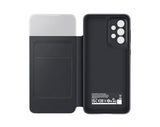 EOL Samsung Galaxy A33 5G (6.4") Smart S View Wallet Cover - Black(EF-EA336PBEGWW),Keep it handy,slender yet sturdy design,Protects from front to back