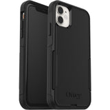 OtterBox Commuter Apple iPhone 11 Case Black - (77-62463), DROP+ 3X Military Standard, Dual-Layer, Raised Edges, Port Covers, No-Slip,7 Years Warranty