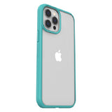 OtterBox React Apple iPhone 12 Pro Max Case Sea Spray (Clear/Blue) - (77-80164),Antimicrobial,DROP+ Military Standard,Raised Edges,Hard Case,Soft Grip