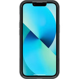 OtterBox Symmetry Clear Apple iPhone 13 Case Ombre Spray (Clear/Black) - (77-85305), Antimicrobial,DROP+ 3X Military Standard,Raised Edges,Ultra-Sleek