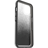 OtterBox Symmetry Clear Apple iPhone 13 Case Ombre Spray (Clear/Black) - (77-85305), Antimicrobial,DROP+ 3X Military Standard,Raised Edges,Ultra-Sleek