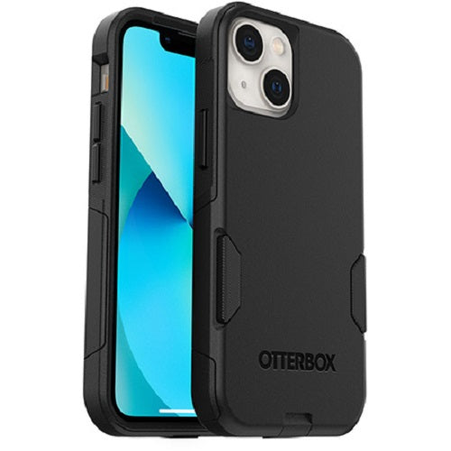 OtterBox Commuter Apple iPhone 13 Mini / iPhone 12 Mini Case Black - (77-83442), Antimicrobial, DROP+ 3X Military Standard, Dual-Layer, Raised Edges