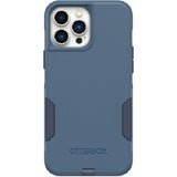 OtterBox Commuter Apple iPhone 13 Pro Max / iPhone 12 Pro Max Case Rock Skip Way (Blue)-(77-83456),Antimicrobial,DROP+ 3X Military Standard,Dual-Layer