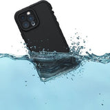 (LS) LifeProof FRE Apple iPhone 13 Pro Max Case Black - (77-85512), WaterProof, 2M DropProof, DirtProof, SnowProof, 360° Protection Built-In Screen-Co