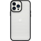 OtterBox React Apple iPhone 13 Pro Max / iPhone 12 Pro Max Case Black Crystal (Clear/Black) - (77-85597), Antimicrobial, DROP+ Military Standard