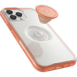 OtterBox Otter + Pop Symmetry Clear Apple iPhone 13 Pro Max / iPhone 12 Pro Max Case Melondramatic (Clear/Orange) - (77-83713), Antimicrobial