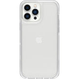 OtterBox Symmetry Clear Apple iPhone 13 Pro Max / iPhone 12 Pro Max Case Clear - (77-83505), Antimicrobial, DROP+ 3X Military Standard, Raised Edges