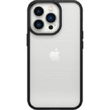 OtterBox React Apple iPhone 13 Pro Case Black Crystal (Clear/Black) -(77-85593),DROP+ Military Standard,Raised Edges,Hard Case,Soft Grip,7 Yrs