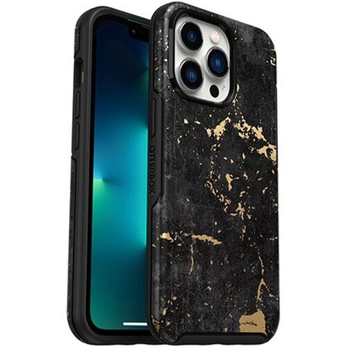 OtterBox Symmetry Apple iPhone 13 Pro Case Enigma (Black Graphic) - (77-83576), DROP+ 3X Military Standard, Raised Edges, Ultra-Sleek,7 Yrs