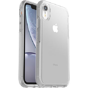 (LS) OtterBox Symmetry Clear Apple iPhone XR Case Clear - (77-59875), Antimicrobial, DROP+ 3X Military Standard,Raised Edges,Ultra-Sleek, 7 Yrs