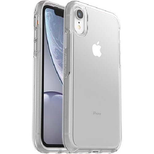 (LS) OtterBox Symmetry Clear Apple iPhone XR Case Clear - (77-59875), Antimicrobial, DROP+ 3X Military Standard,Raised Edges,Ultra-Sleek, 7 Yrs