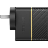 OtterBox 30W Dual Port Premium PD Fast Wall Charger - Black (78-80029),1x USB-A (12W), 1x USB-C (18W),Compact, Travel-Ready, 2 Years Warranty