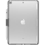 OtterBox Symmetry Clear Apple iPad (10.2") (9th/8th/7th Gen) Case Clear - (77-63576), Ultra-Protective, Pencil Holder, Scratch-Resistant, Ultra-Slim