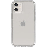 OtterBox Symmetry Clear Apple iPhone 12 Mini Case Stardust Glitter - (77-65374), Antimicrobial, DROP+ 3X Military Standard, Raised Edges, Ultra-Sleek