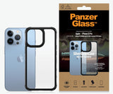 PanzerGlass Apple iPhone 13 Pro SilverBullet ClearCase - Black Edition(0324),3xMilitary Grade Standard,Wireless Charging Compatible, Scratch Resistant