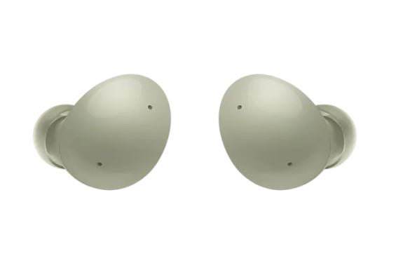 EOL Samsung Galaxy Buds2 - Olive (SM-R177NZGAASA), Active Noise Cancellation,Comfort Fit, 2-Way Speaker, 360 Audio, Dolby Atmos, 61mAh, 1YR
