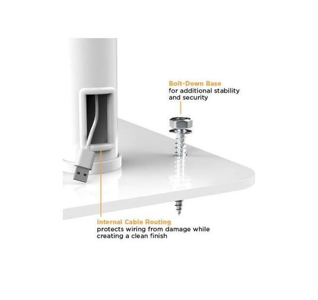 Bratech Height Adjustable Universal Anti-TheftTable Floor Stand compat ...