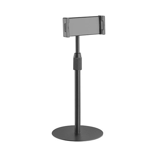 Brateck Ball Join designHight Adjustable tabletop Stand for Tablets & Phones Fit most 4.7”-12.9” Phones and Tablets - Black