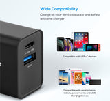 (LS) mbeat® Gorilla Power Dual Port 18W USB-C PD & QC 3.0 Charger