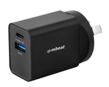 (LS) mbeat® Gorilla Power Dual Port 18W USB-C PD & QC 3.0 Charger