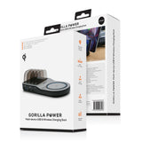 (LS) mbeat Gorilla Power 50W Qi Certified Multi-Device USB & Wireless Charging Dock