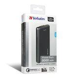 Verbatim Li-polymer QC 3.0 Power Pack 8,000mAh - Black (LS)